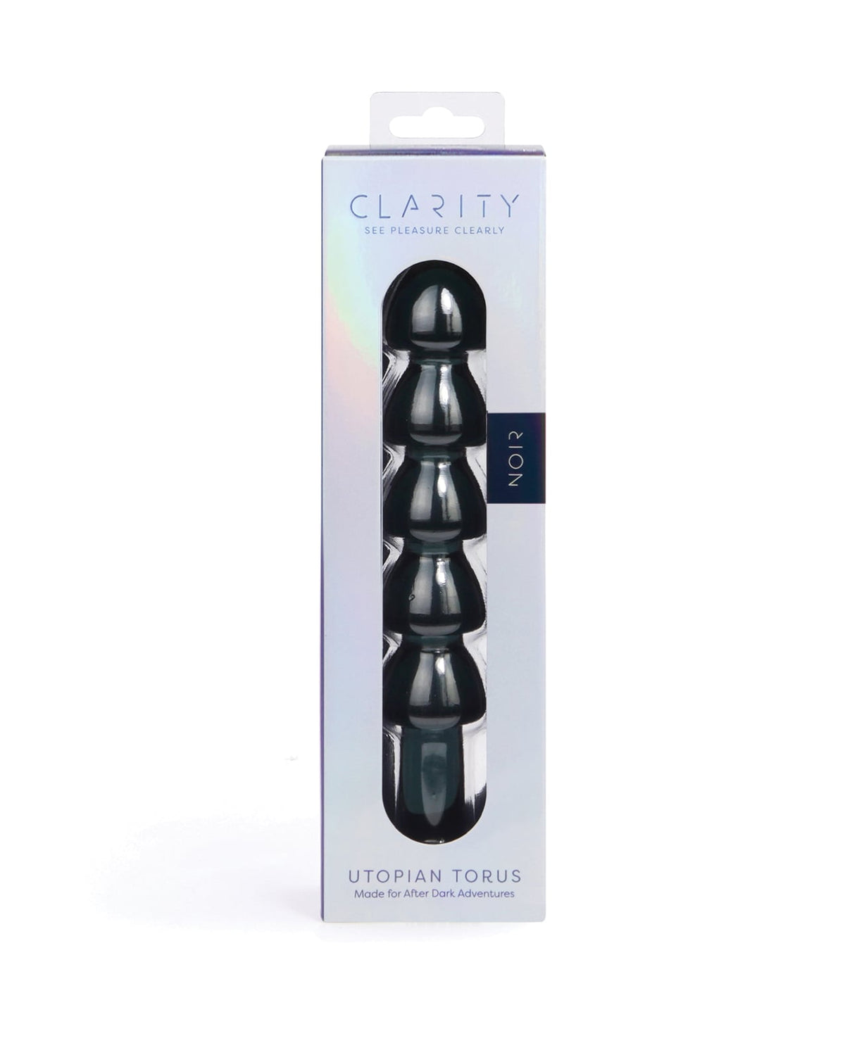 Clarity Glass Dildo - Torus by Clarity
