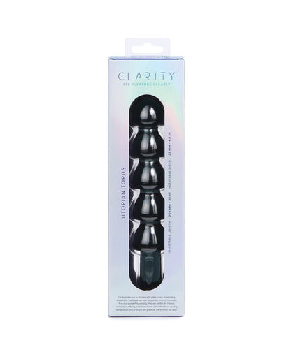 Clarity Glass Dildo - Torus by Clarity