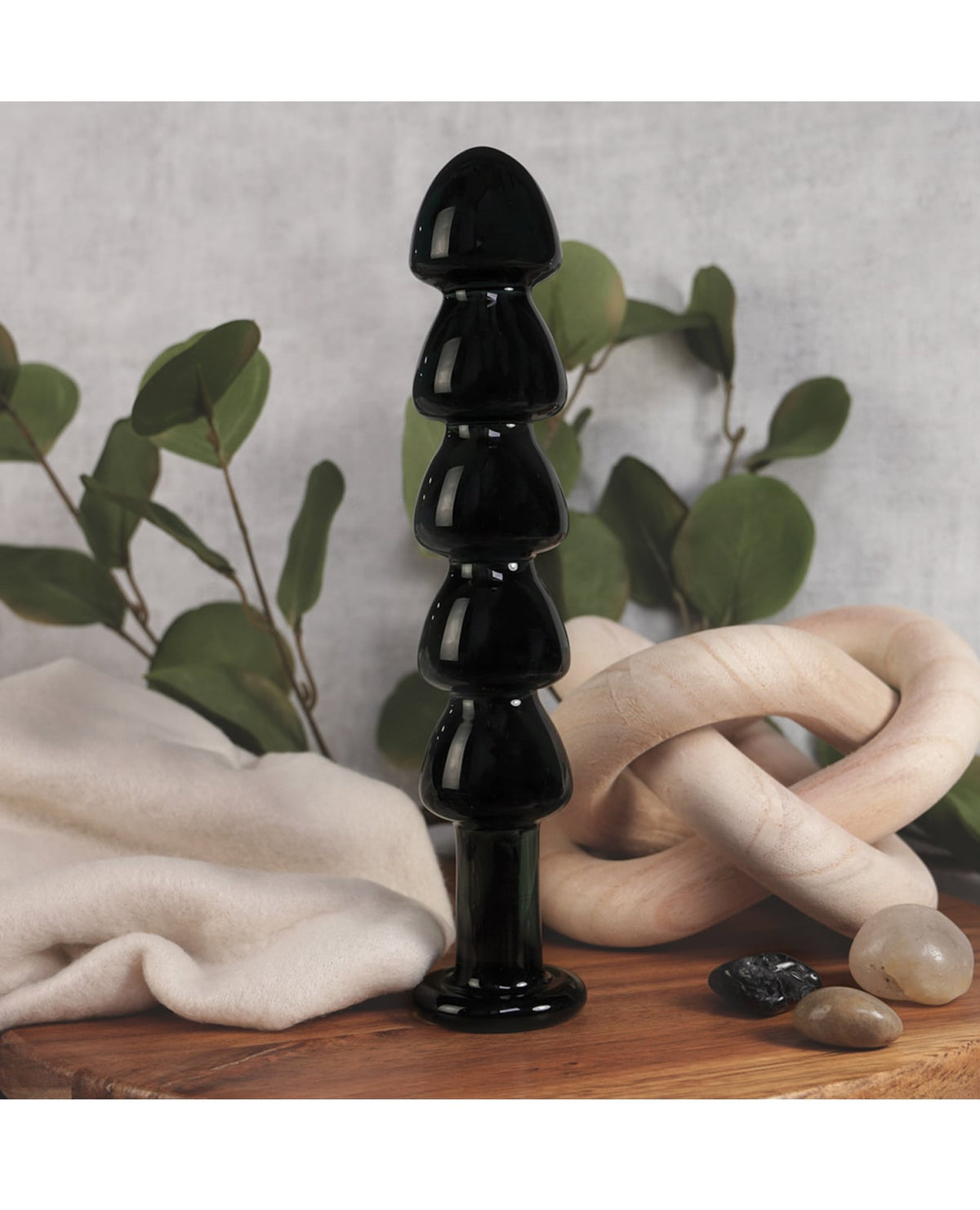 Clarity Glass Dildo - Torus by Clarity