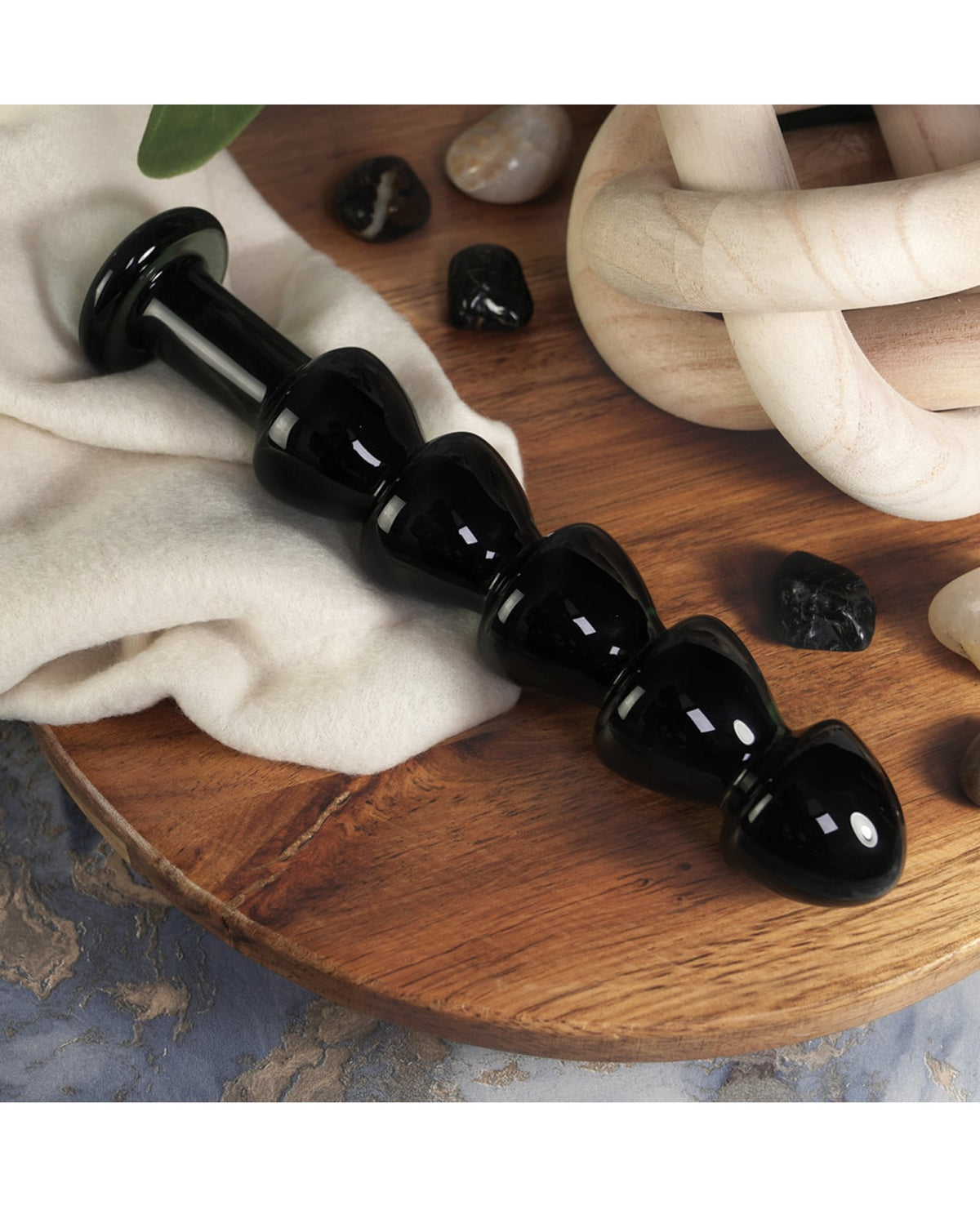 Clarity Glass Dildo - Torus by Clarity