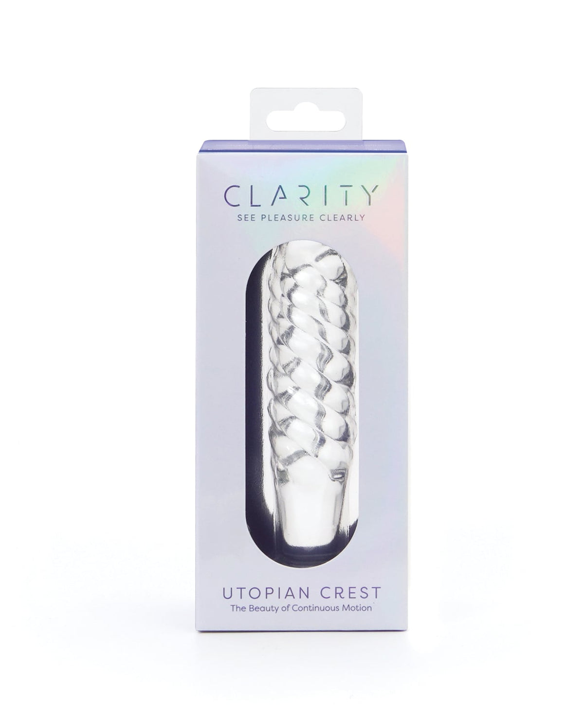 Clarity Glass Dildo - Crest by Clarity