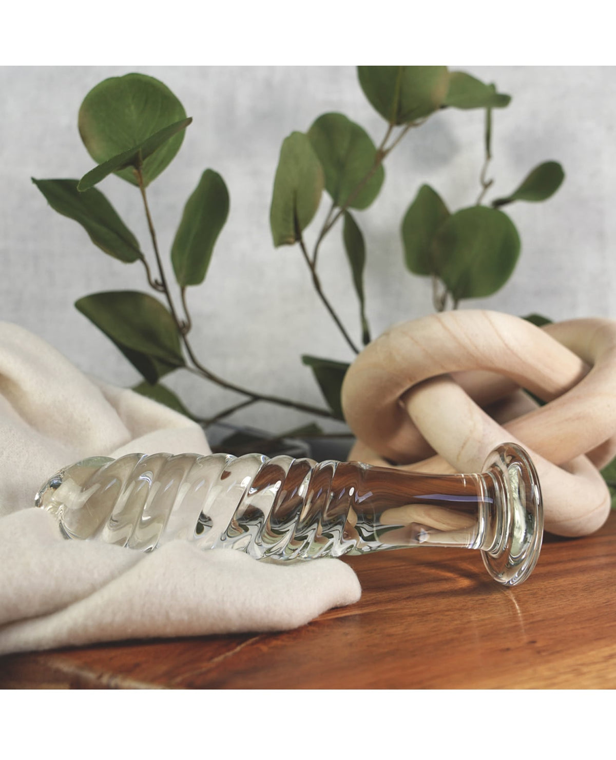 Clarity Glass Dildo - Crest by Clarity