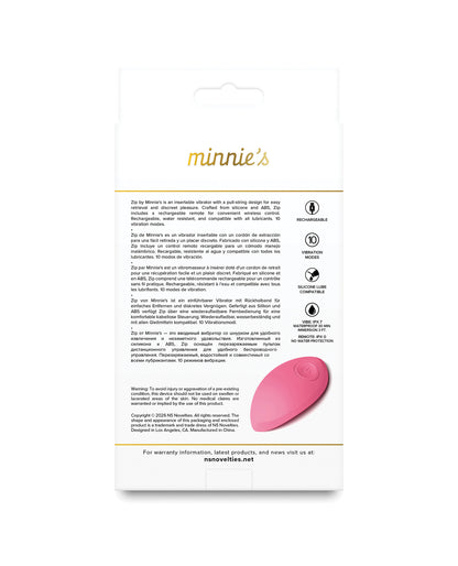 Minnie's Zip w/Remote - Coral by Minnie's