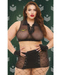 Dreams by Baci Lingerie Sergeant Seduction 5-pc Set - Black QN by Dreams by Baci Lingerie