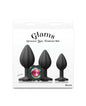 Glams Groove 3pc Kit - Black/Rainbow by Glams