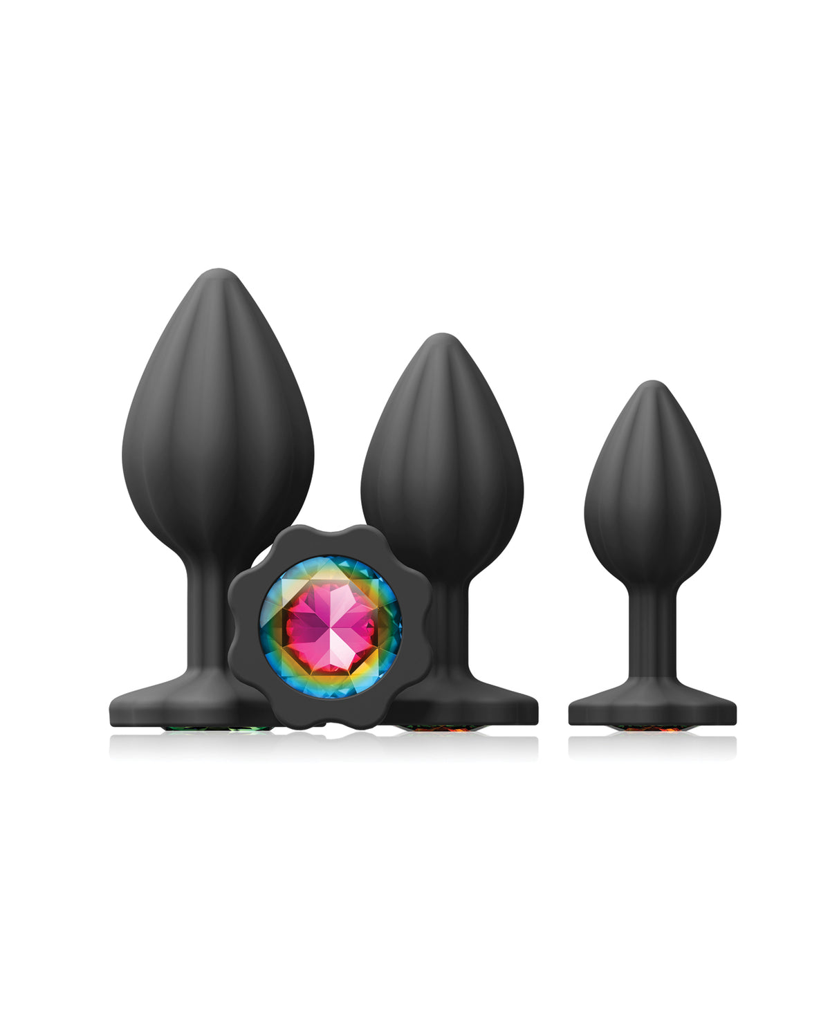 Glams Groove 3pc Kit - Black/Rainbow by Glams