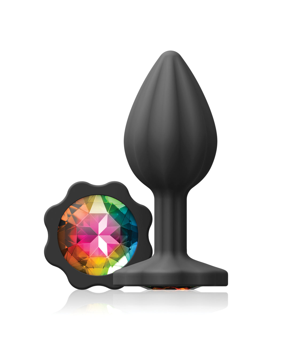 Glams Groove Small - Black/Rainbow by Glams