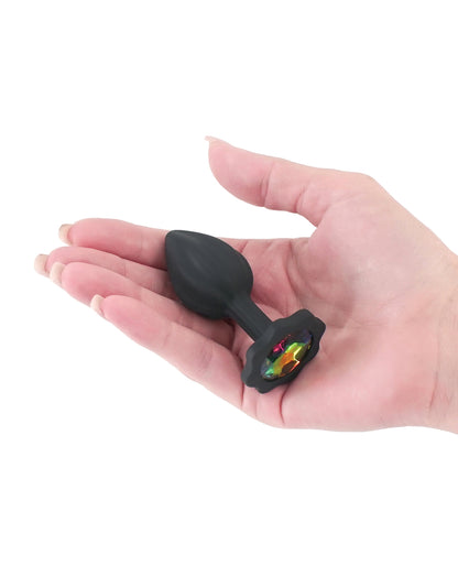 Glams Groove Small - Black/Rainbow by Glams