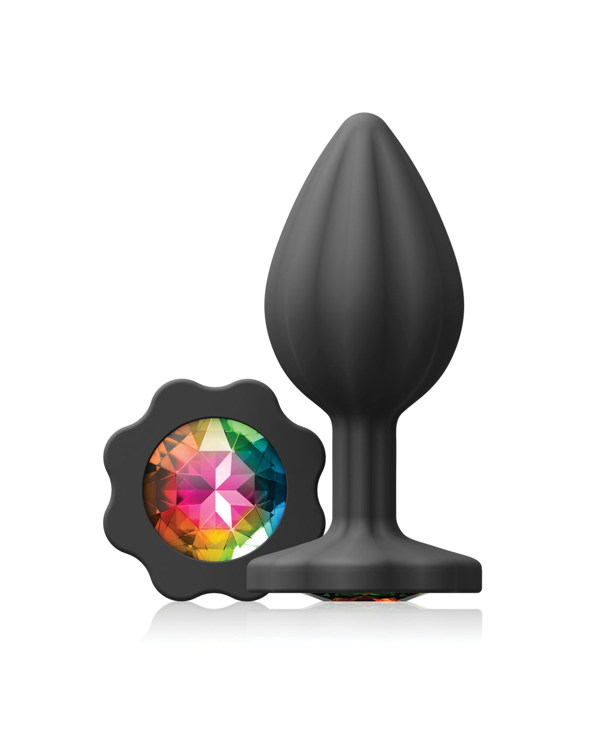 Glams Groove Medium - Black/Rainbow by Glams