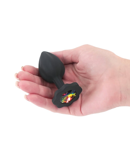 Glams Groove Medium - Black/Rainbow by Glams