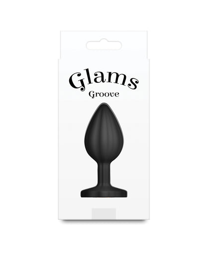 Glams Groove Medium - Black/Rainbow by Glams