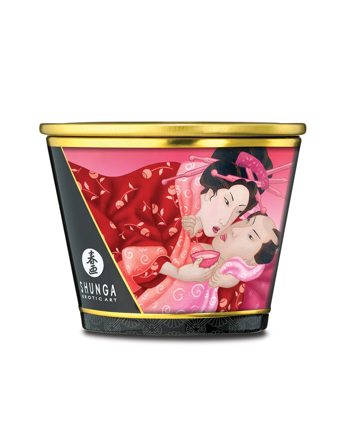Shunga Massage Candle 4504, 5.7 oz Cherry Blossom by Shunga