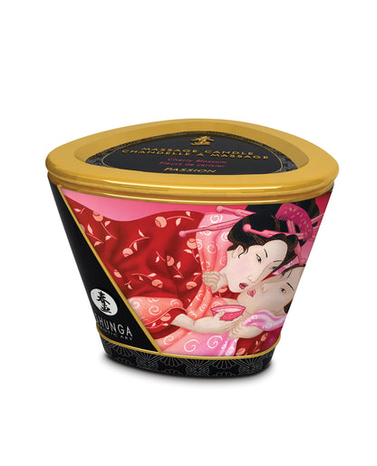 Shunga Massage Candle 4504, 5.7 oz Cherry Blossom by Shunga