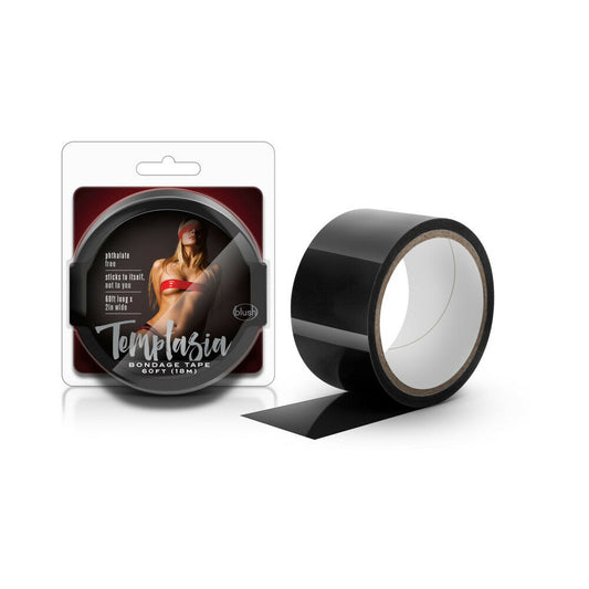 Temptasia Bondage Tape 60 ft. / 18 m Black by Blush