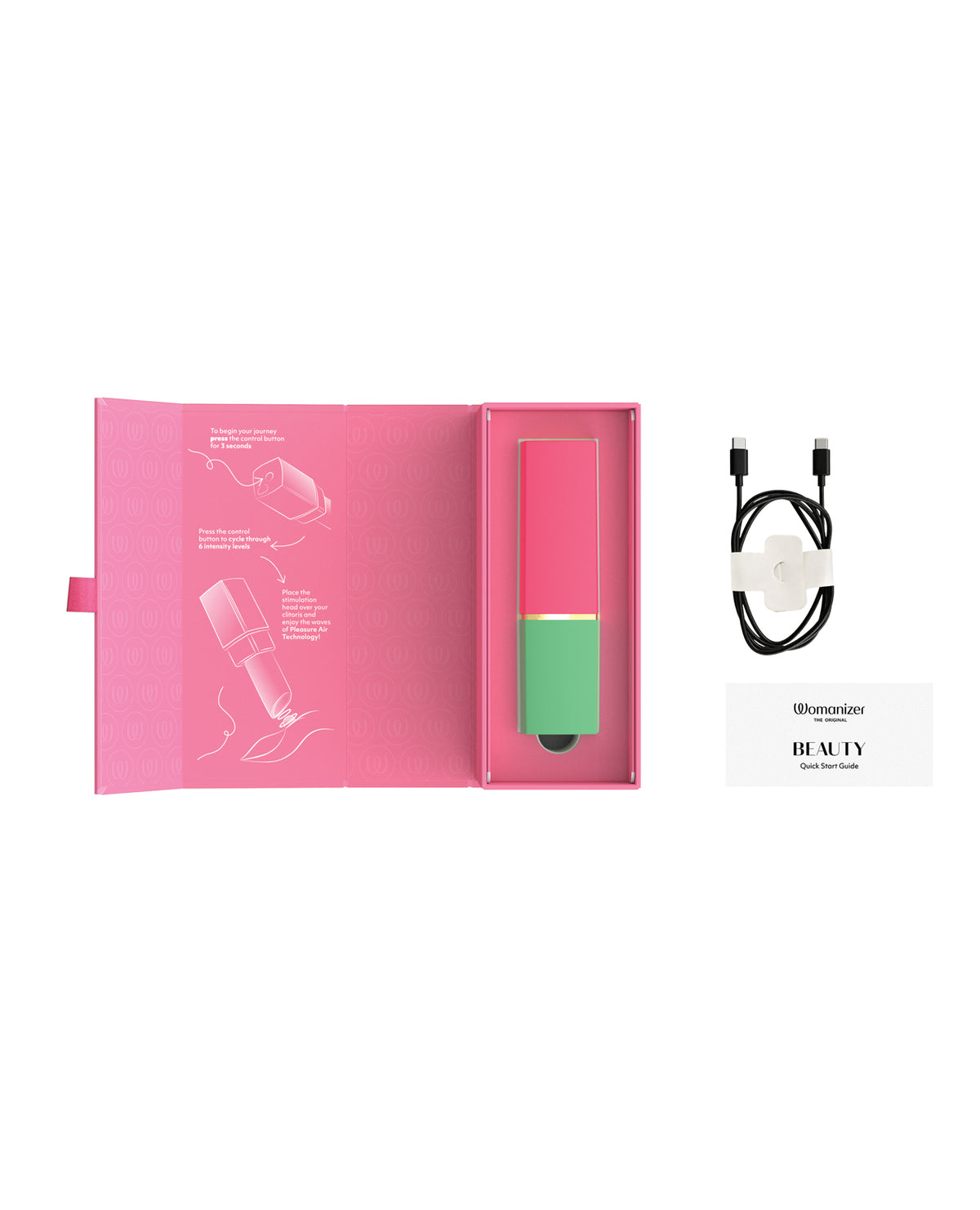 Womanizer Beauty - Green/Pink by Womanizer