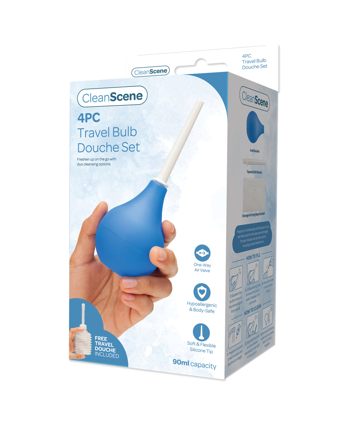 AquaClean 90 ml Travel Bulb Douche by AquaClean