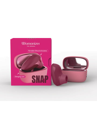 Womanizer Snap Rechargeable Pulsating Stimulator, Crushed Berry – WZSV1SGZ by Womanizer