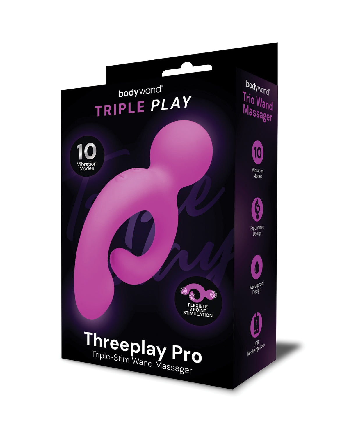 Bodywand Triple Play Threeplay Pro by Bodywand