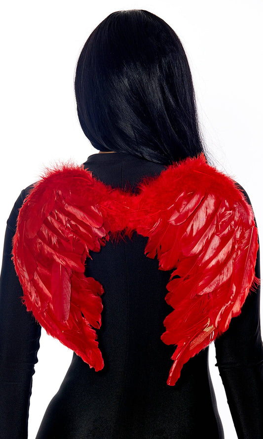 Mini Marabou Feather Angel Wings by Forplay Inc.