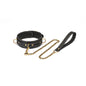 Thick Leather Collar - Black by Liebe Seele