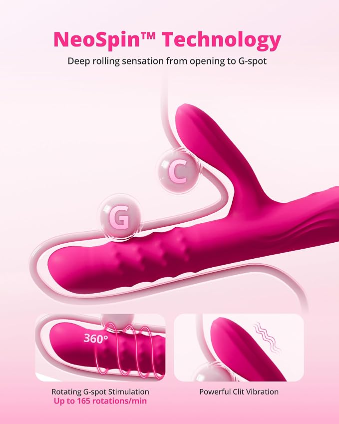 Lovense Velvo Rotating Beaded G-Spot & Clit Rabbit Vibrator by Lovense