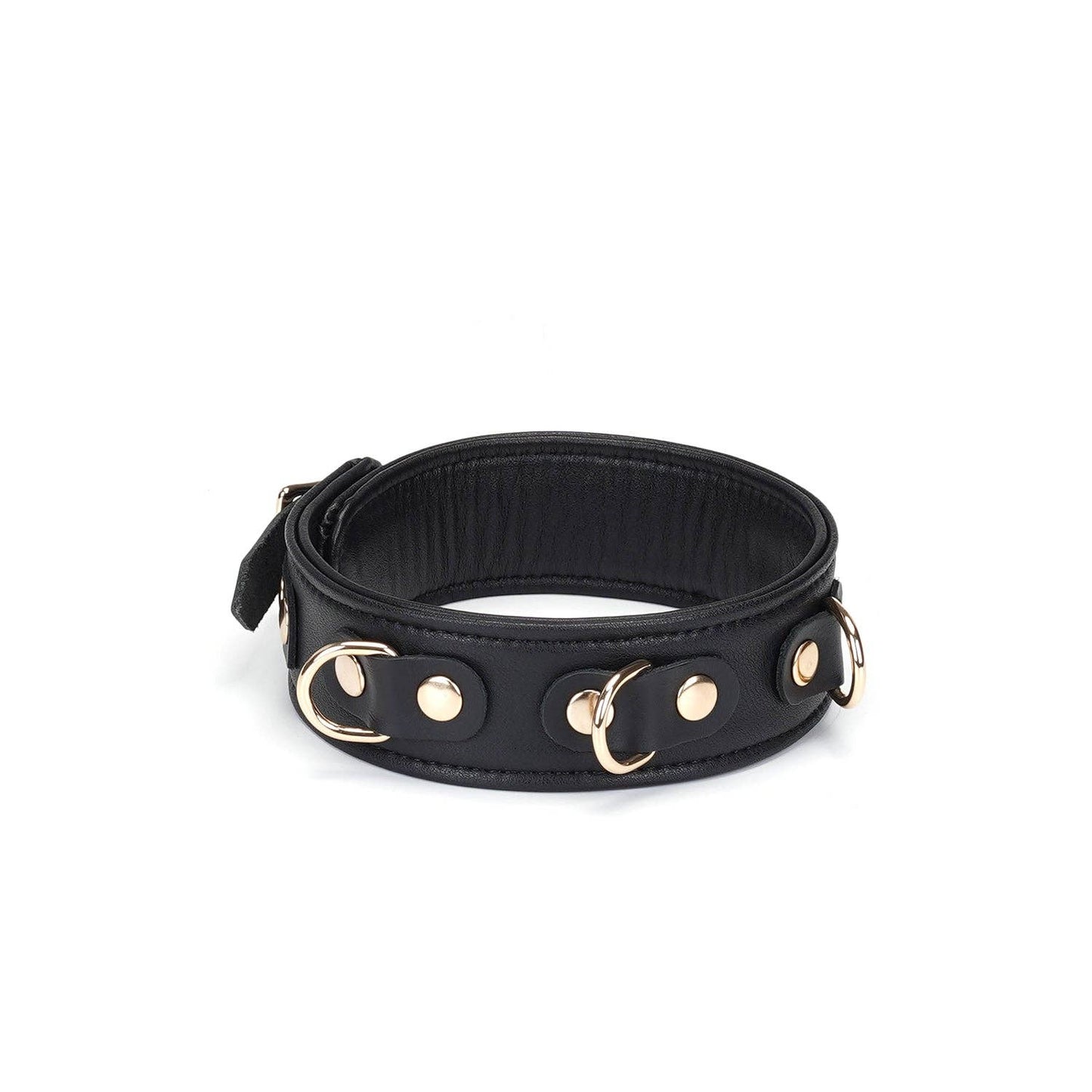 Liebe Seele- Dark Secret - Leather Collar with Leash