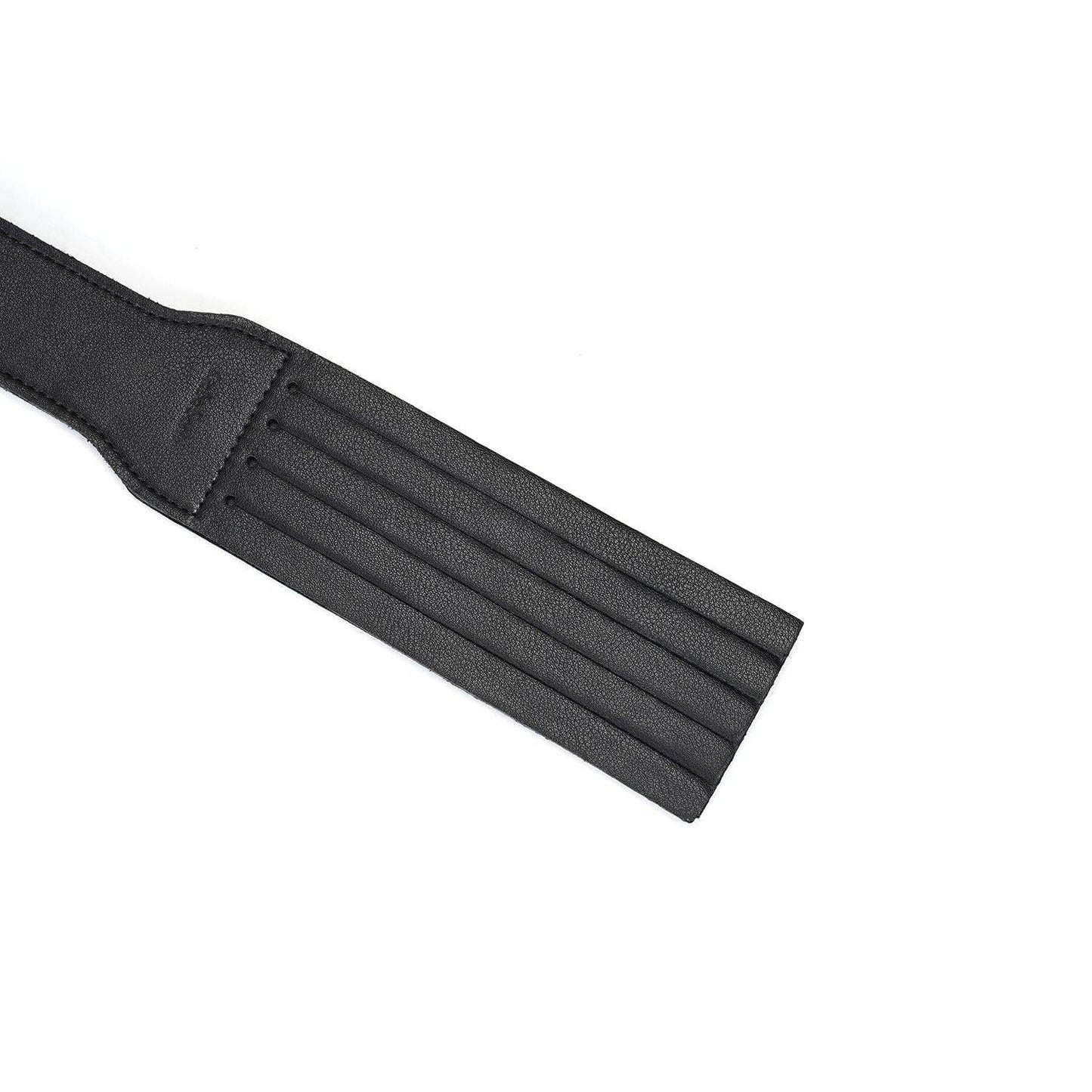 Dark Secret - Leather Split Tawse Paddle by Liebe Seele