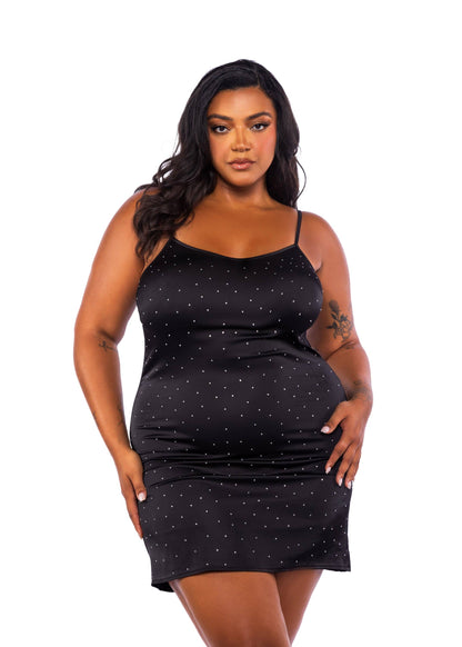 LI769 - Twinkle Diamante Chemise by Roma Costume, Inc.