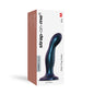 Strap-On-Me Hybrid Collection Dildo Plug Snaky Metallic Blue M by Lovely Planet USA