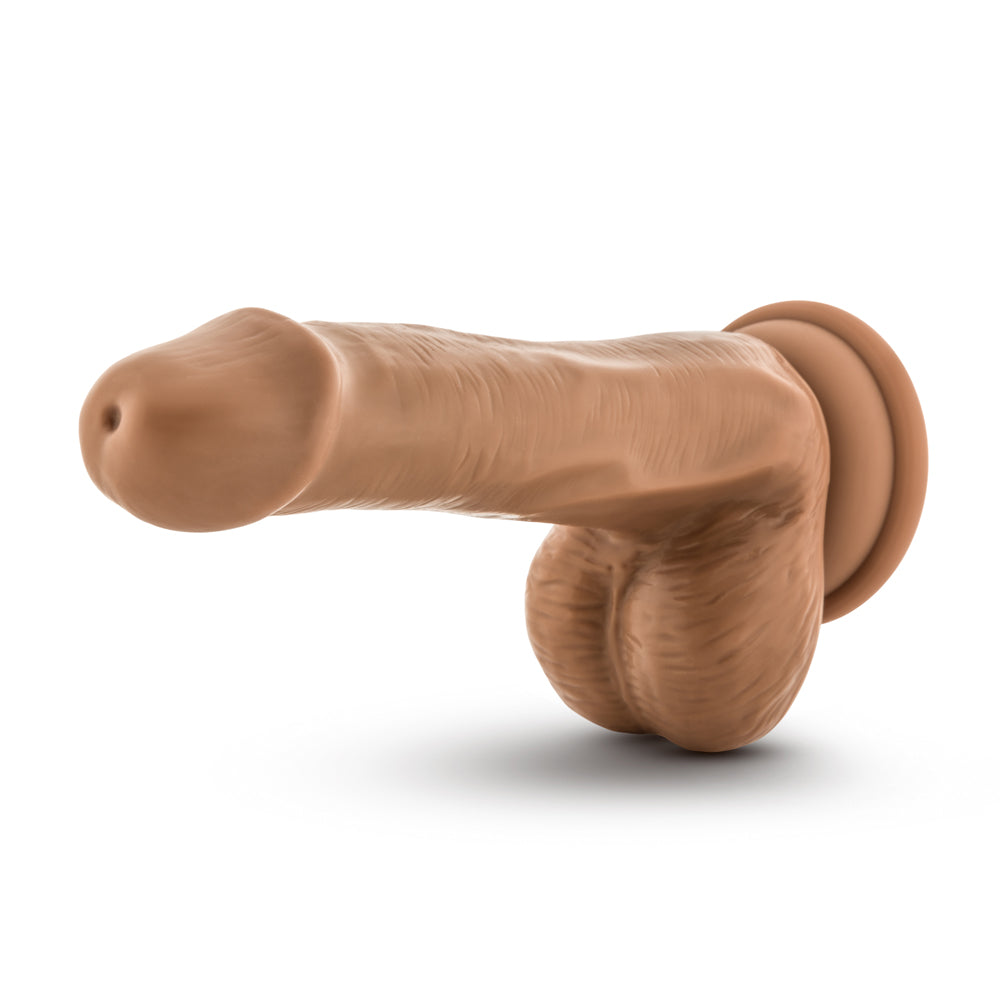 Dr. Skin Dr. Jeffrey 6.5 in. Dildo with Balls Tan by Blush