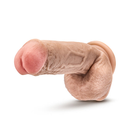 Dr. Skin Mr. D 8.5 in. Dildo with Balls Beige by Blush