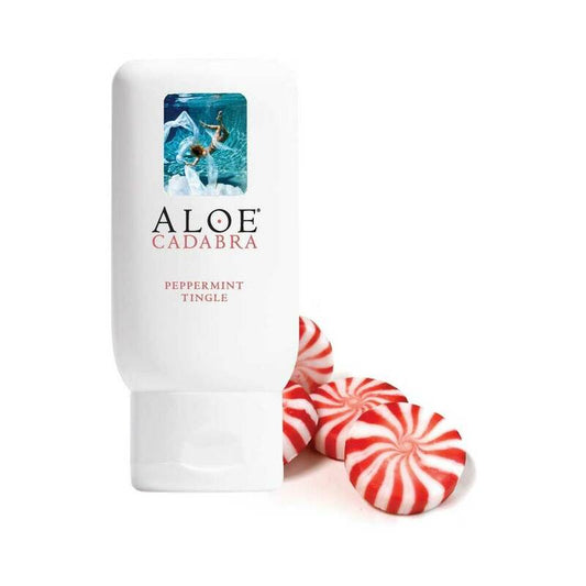 Aloe Cadabra Peppermint Tingle Aloe Lubricant 2.5 oz. by Live Well Brands, Inc