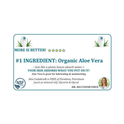 Aloe Cadabra Peppermint Tingle Aloe Lubricant 2.5 oz. by Live Well Brands, Inc