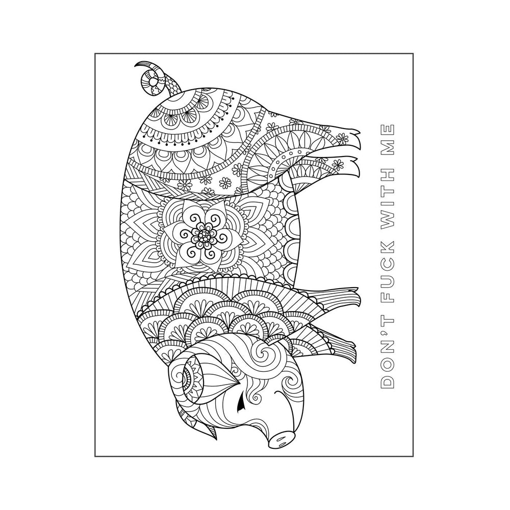 The Swear Word Coloring Book by MPS