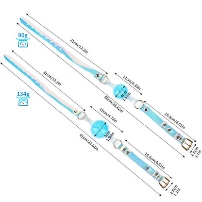 Liebe Seele -  Crystal Ball Gag - Blue
