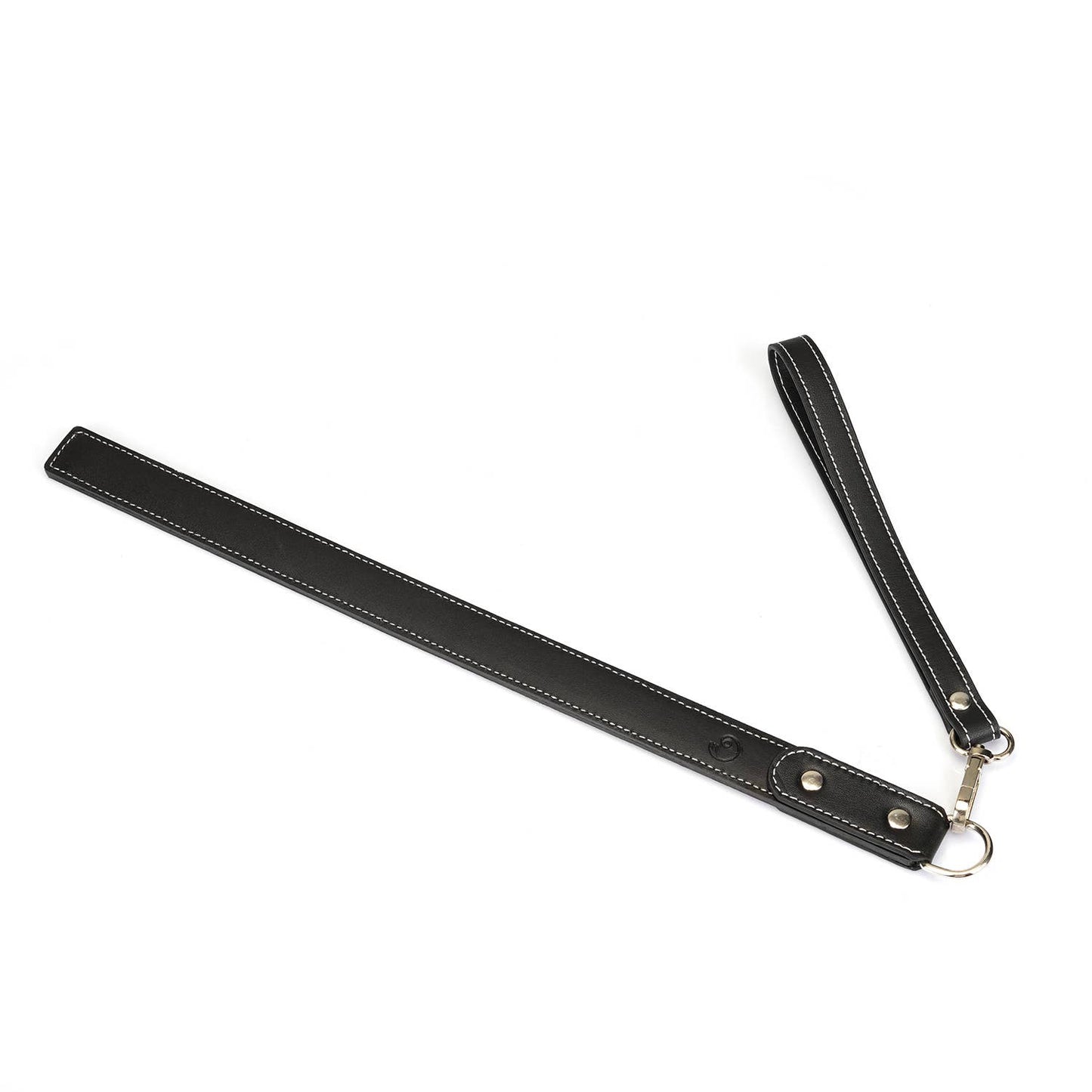 Liebe Seele- Long Leather Paddle - Black