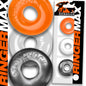OxBalls Ringer Max 3-Pack Hazzard by Blue Ox Designs, Oxballs