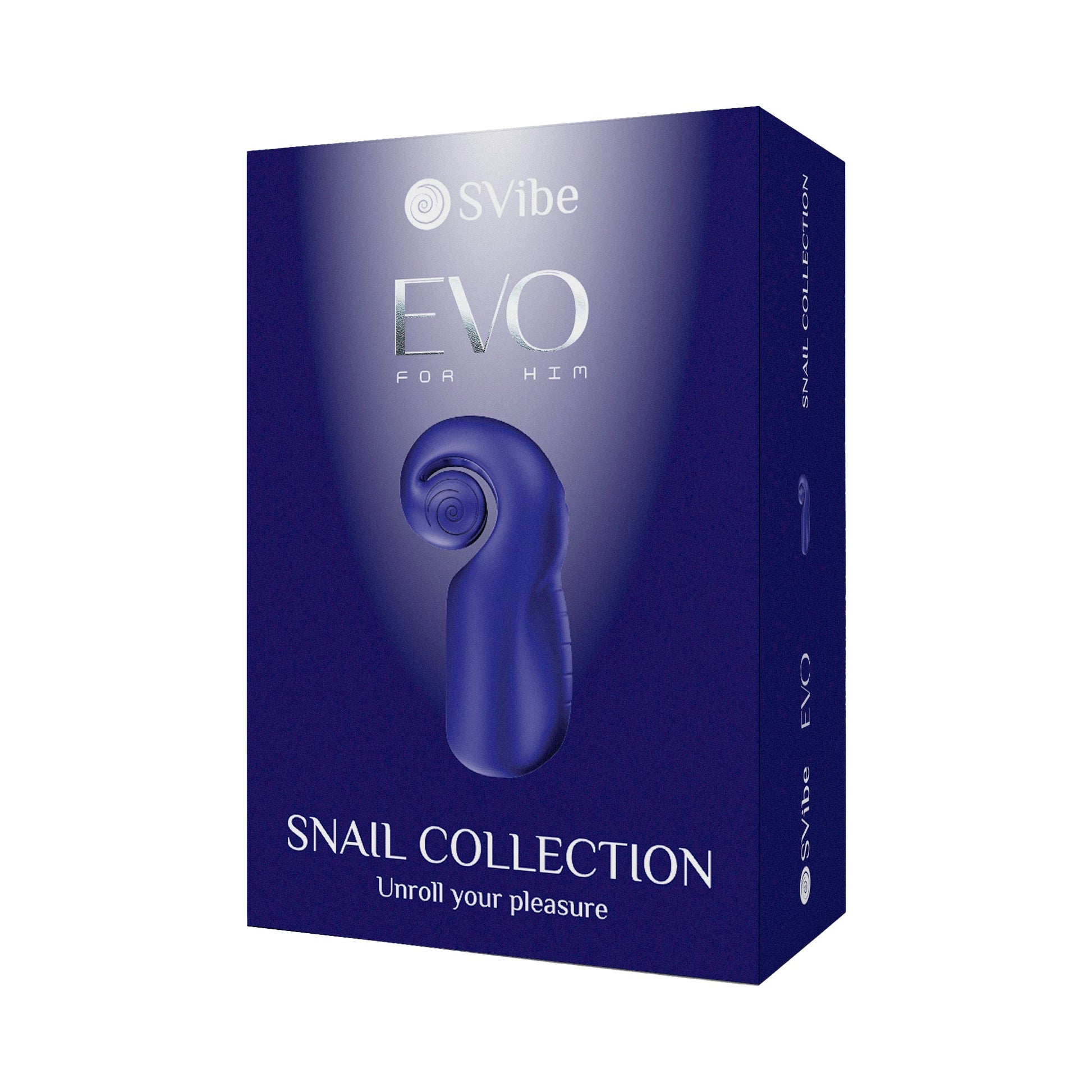 Snail Vibe SVibe Evo Rechargeable Masturbator Navy by Amoreo Europe SL