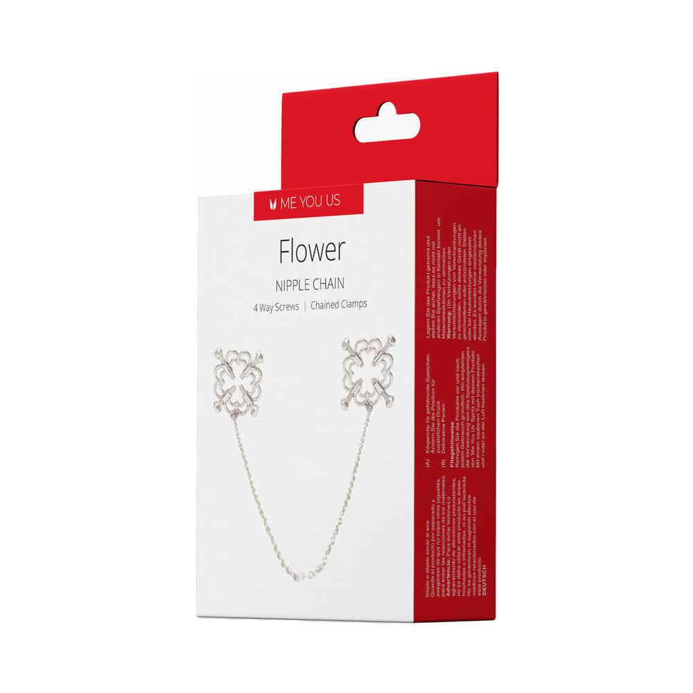 Me You Us Flower Design Nipple Chain by Simply Pleasure Ltd