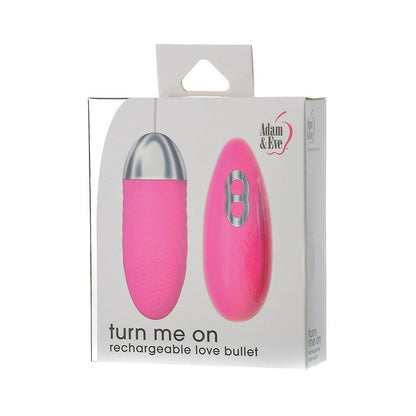 Adam & Eve Turn Me On Rechargeable Love Bullet by PHE/Adam and Eve