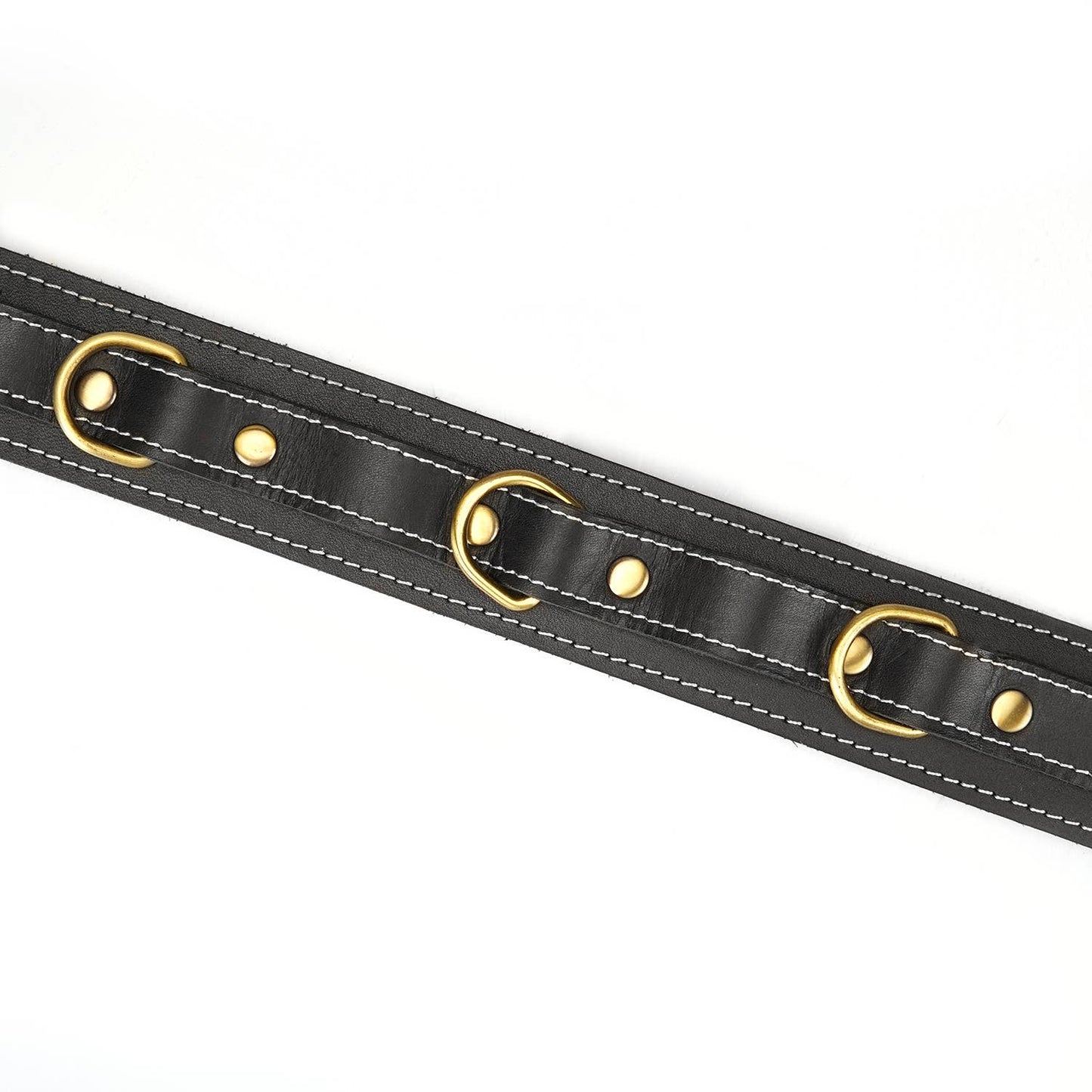 Thick Leather Collar - Black by Liebe Seele