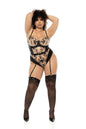 8846X Bodysuit Nude/Black by Mapale