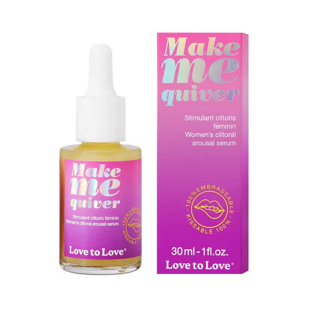 Love to Love Make Me Quiver Clitoral Arousal Serum 1 oz. by Lovely Planet USA
