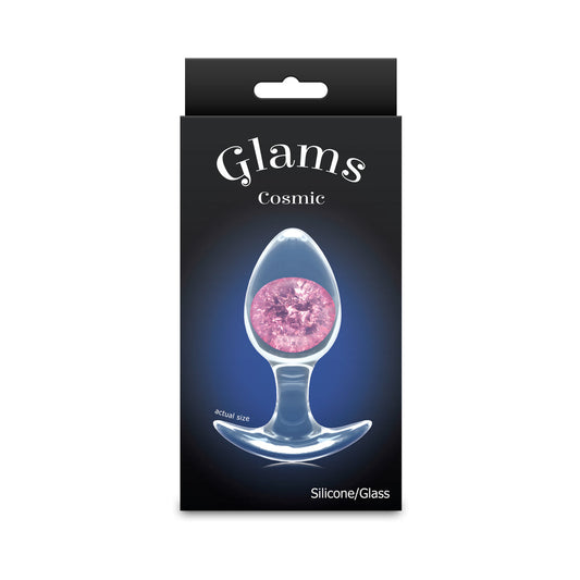 Cosmic Glams Plug Pink M by New Sensations Novelties Inc.