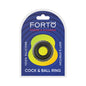 Forto F-43: Tiered Cock & Ball Ring Black by Vvole