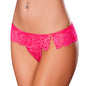 Magic Silk Get It Girl Flutter Thong Diva Pink S/M by Magic Silk