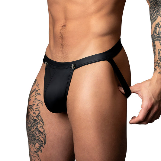 Male Power Oh Snap! Snap off Thong Black S/M by Male Power