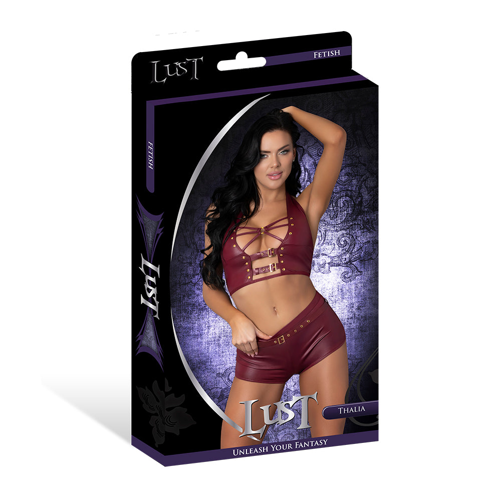 Lust Fetish Thalia Burgundy L/XL by Male Power