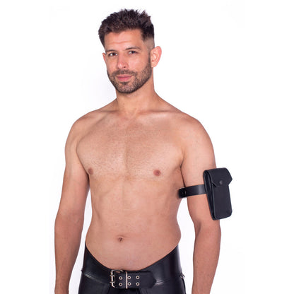 Prowler RED Leather Large Belt Pouch by Simply Pleasure Ltd