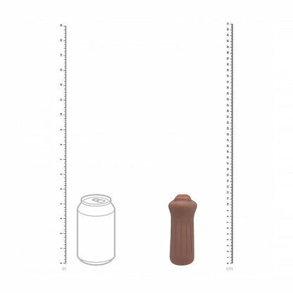 Xkin Raw The Grip Stroker Brown by Shots America LLC
